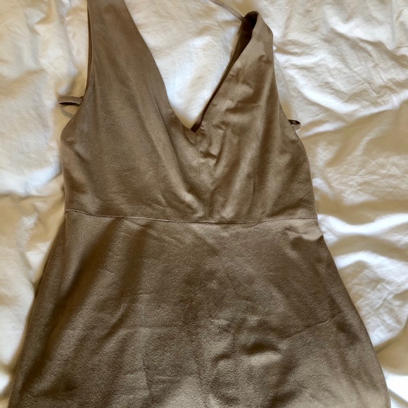 BCBG MAXAZRIA Mathilde Suede Dress - Picture 4 of 6